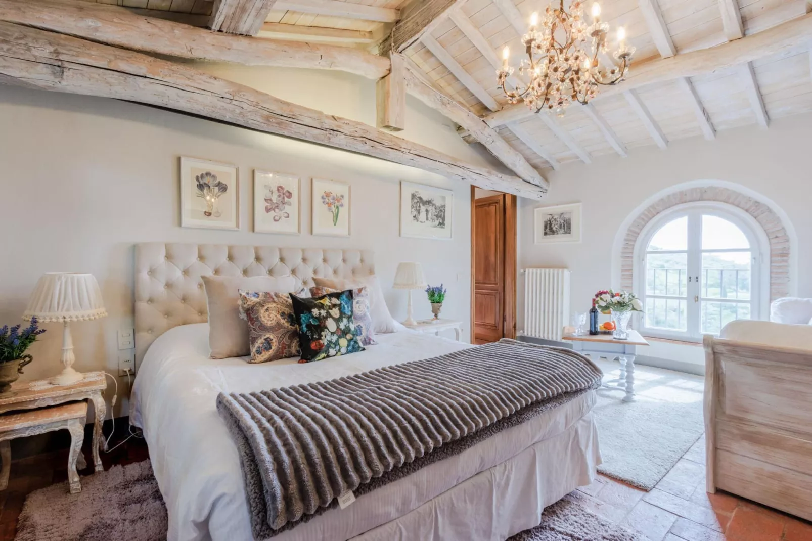 La Macina Farmhouse - Schlafzimmer