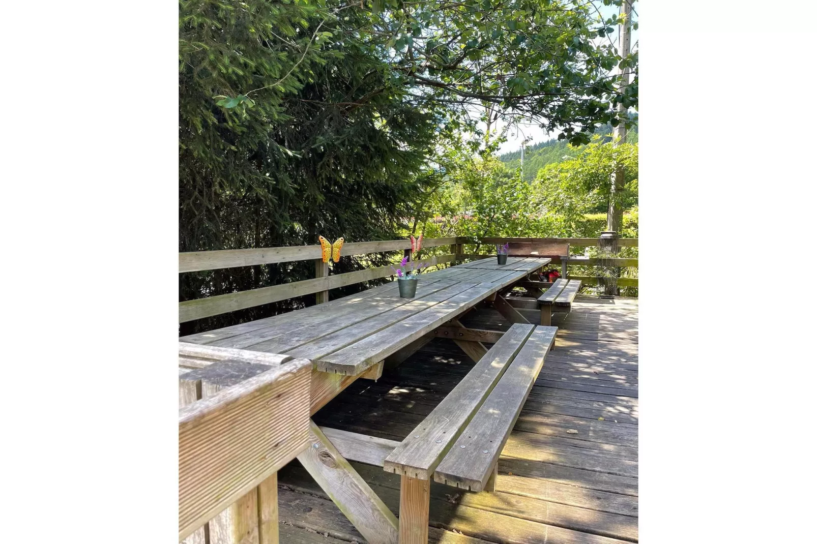 La Warch'Anne-Terrasse/Balkon