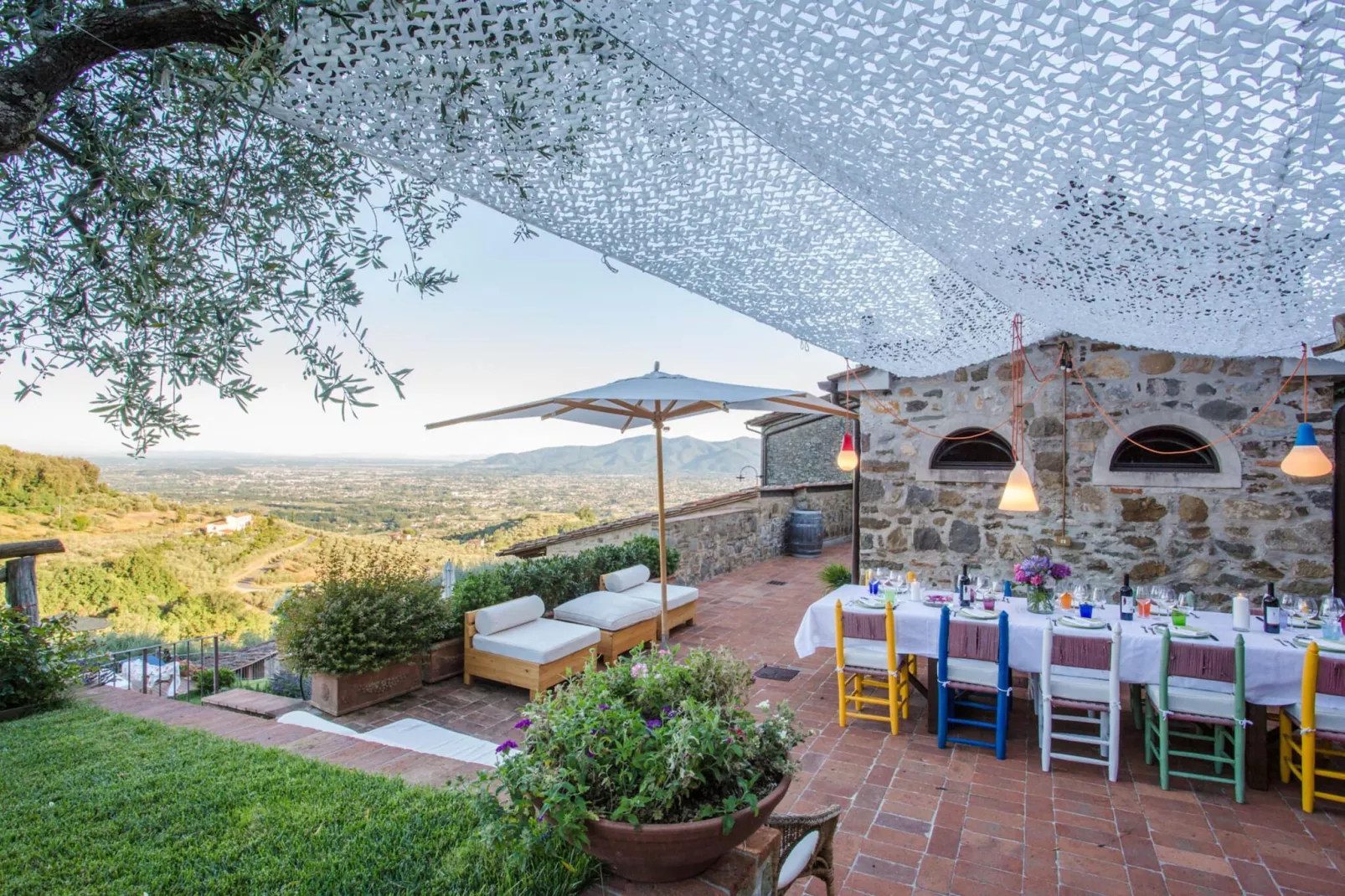 La Macina Farmhouse - Terrasse/Balkon