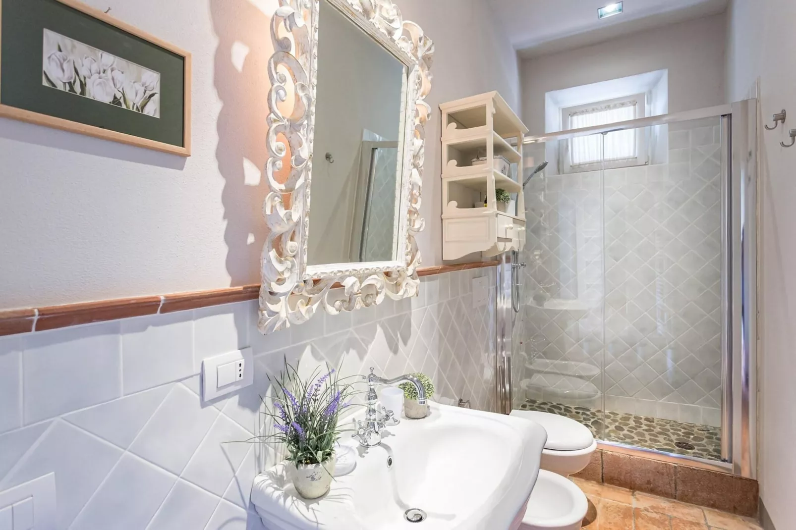 La Macina Farmhouse - Badezimmer