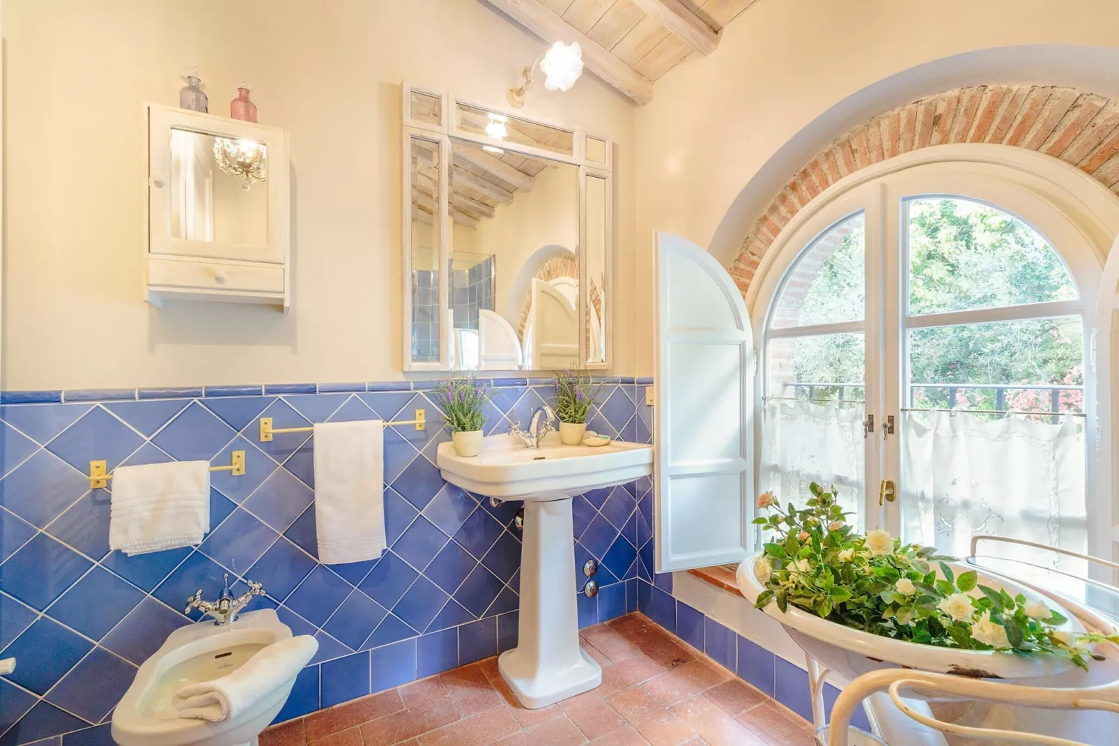 La Macina Farmhouse - Badezimmer