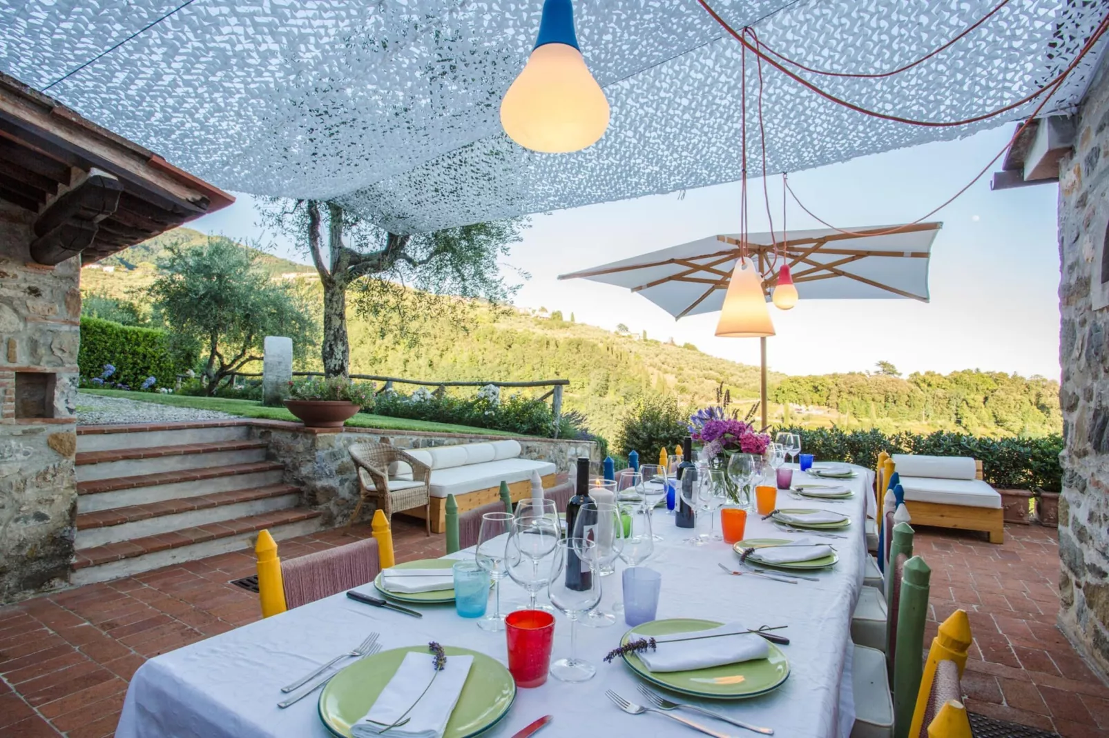 La Macina Farmhouse - Terrasse/Balkon