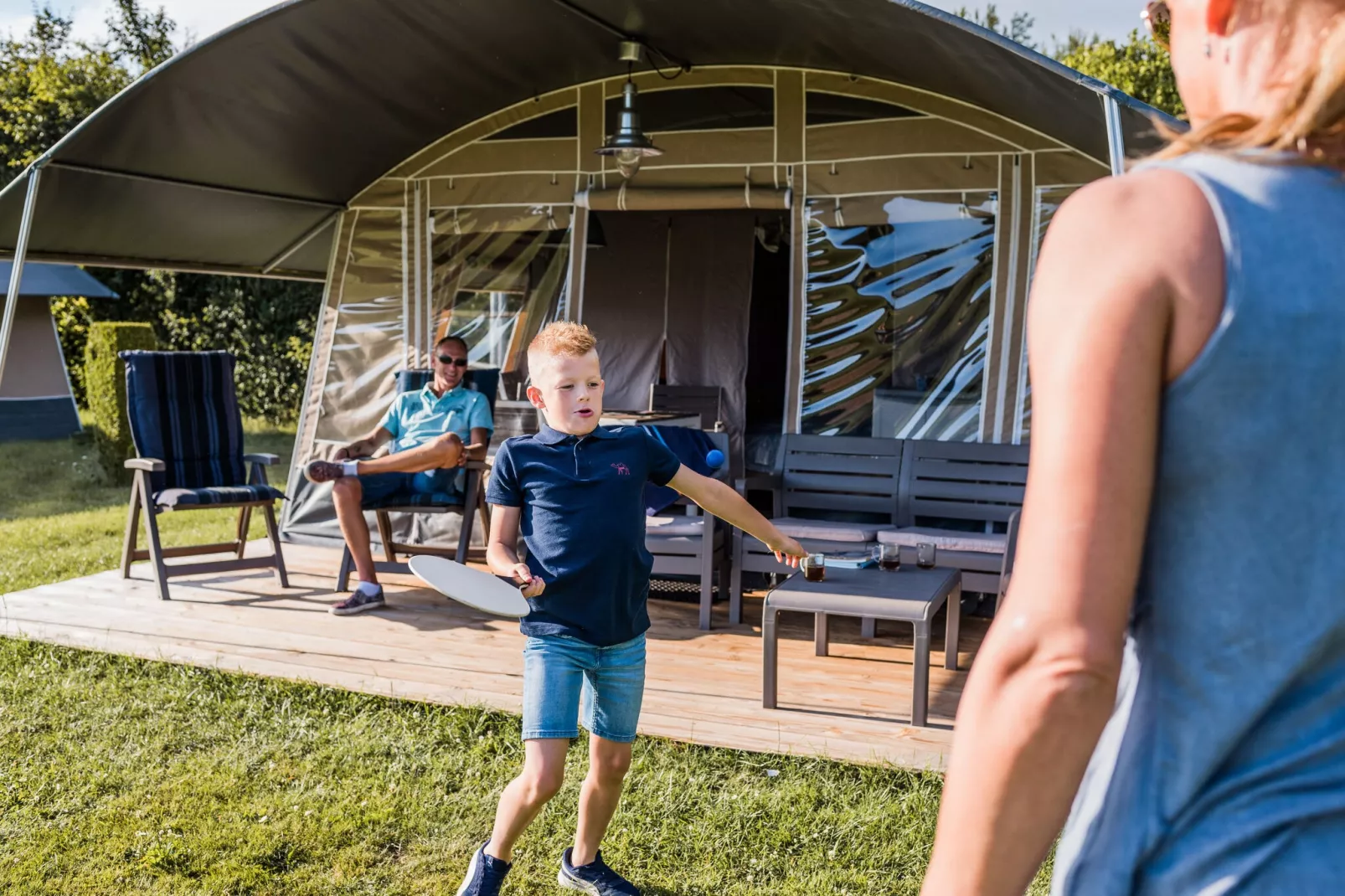 Camping Nommerlayen 2-Terrassenbalkon