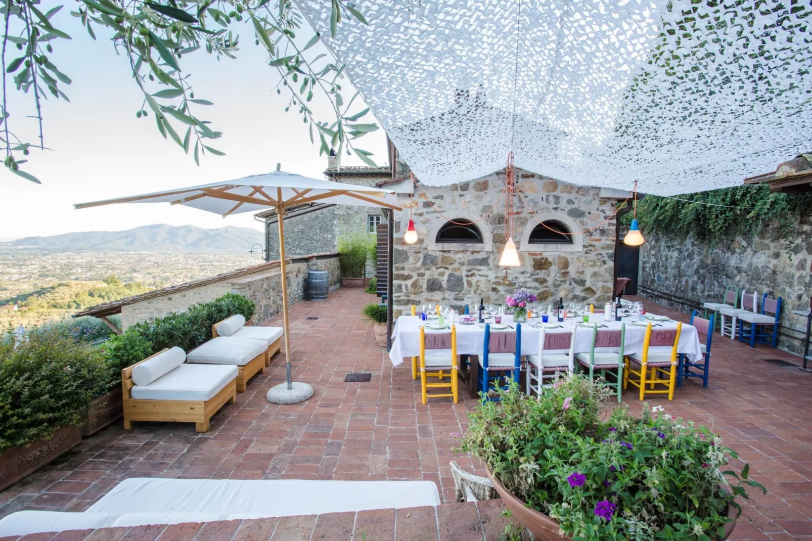 La Macina Farmhouse - Terrasse/Balkon