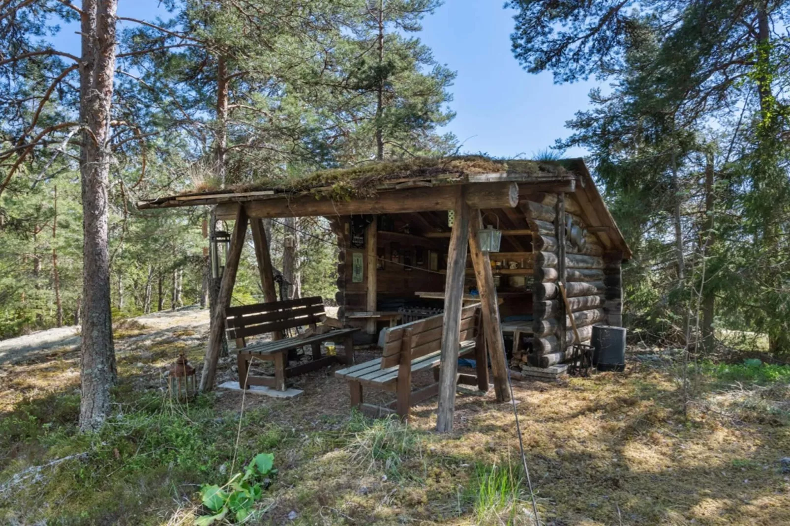 Cozy Forest Hideaway with Hot Tub - Outdoor