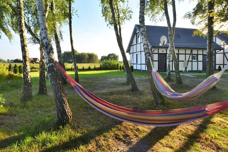 Piętrowy dom wakacyjny z tarasem 40 m2 dla 4 osób Jarosławiec-Extérieur été