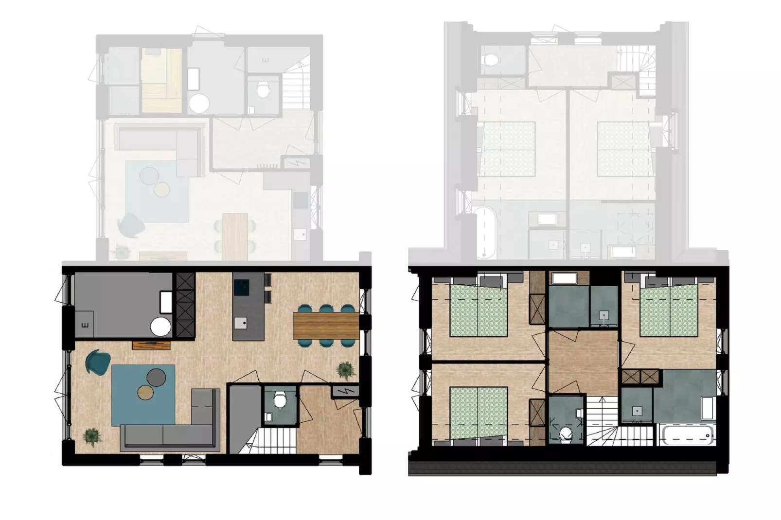 Korenhuys - Floor plan
