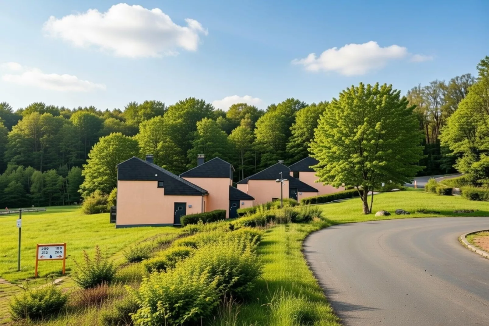 Comfort Eingang 6P - Basic - Aussicht Sommer