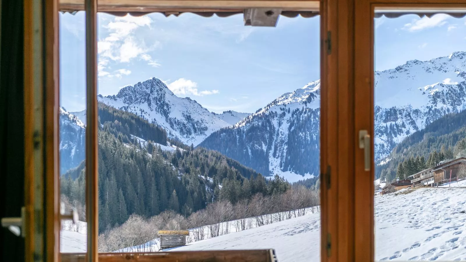 Hacklerhof Top 2 und 3 - Aussicht Winter