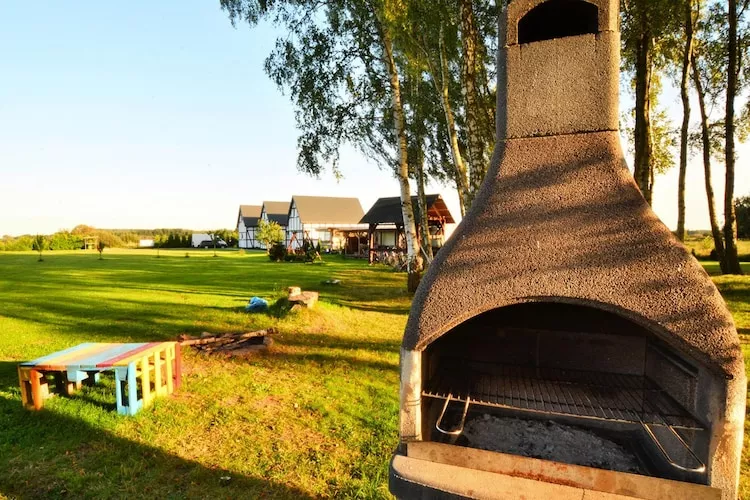 Piętrowy dom wakacyjny z tarasem 40 m2 dla 4 osób Jarosławiec-Jardins en été