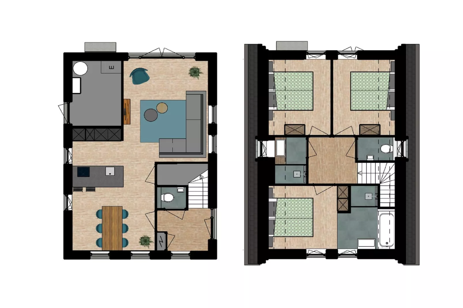 Koggehuys - Floor plan