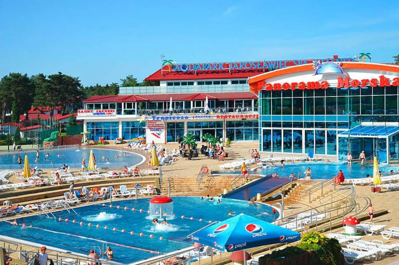 Domki Pani Marii 50 m2 dla 6 osób Jarosławiec-Schwimmbad