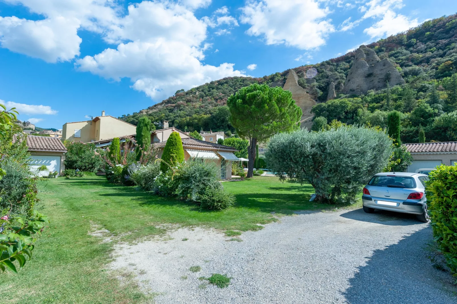 La provençale-Gebiete Sommer 1 km