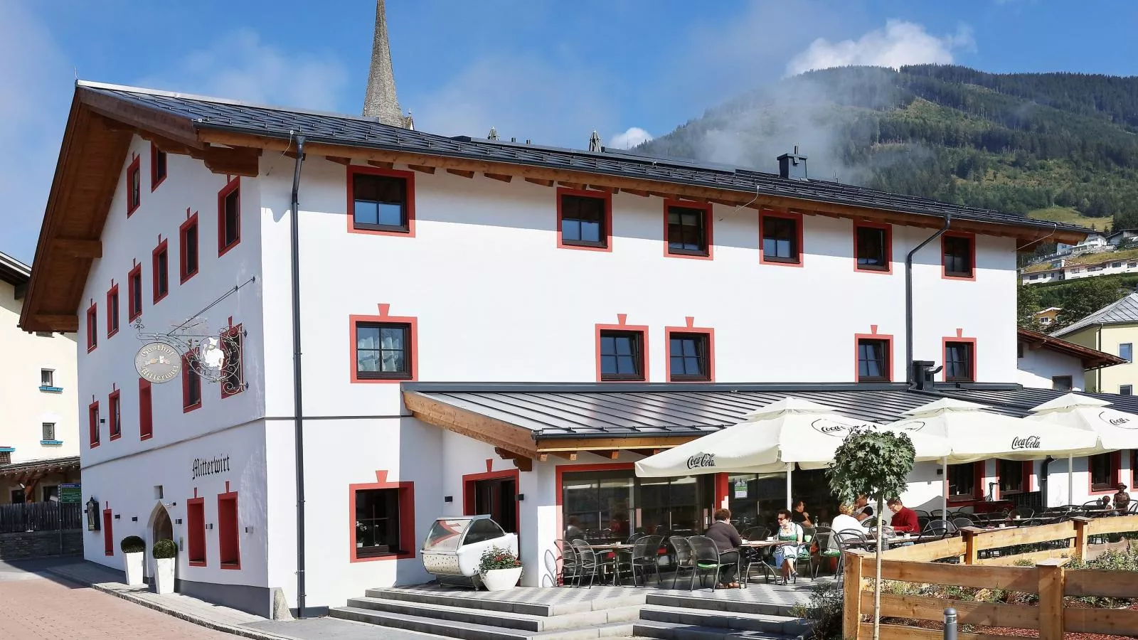 Tauern Suites Mitterwirt TOP 121  122-Außenbereich Sommer