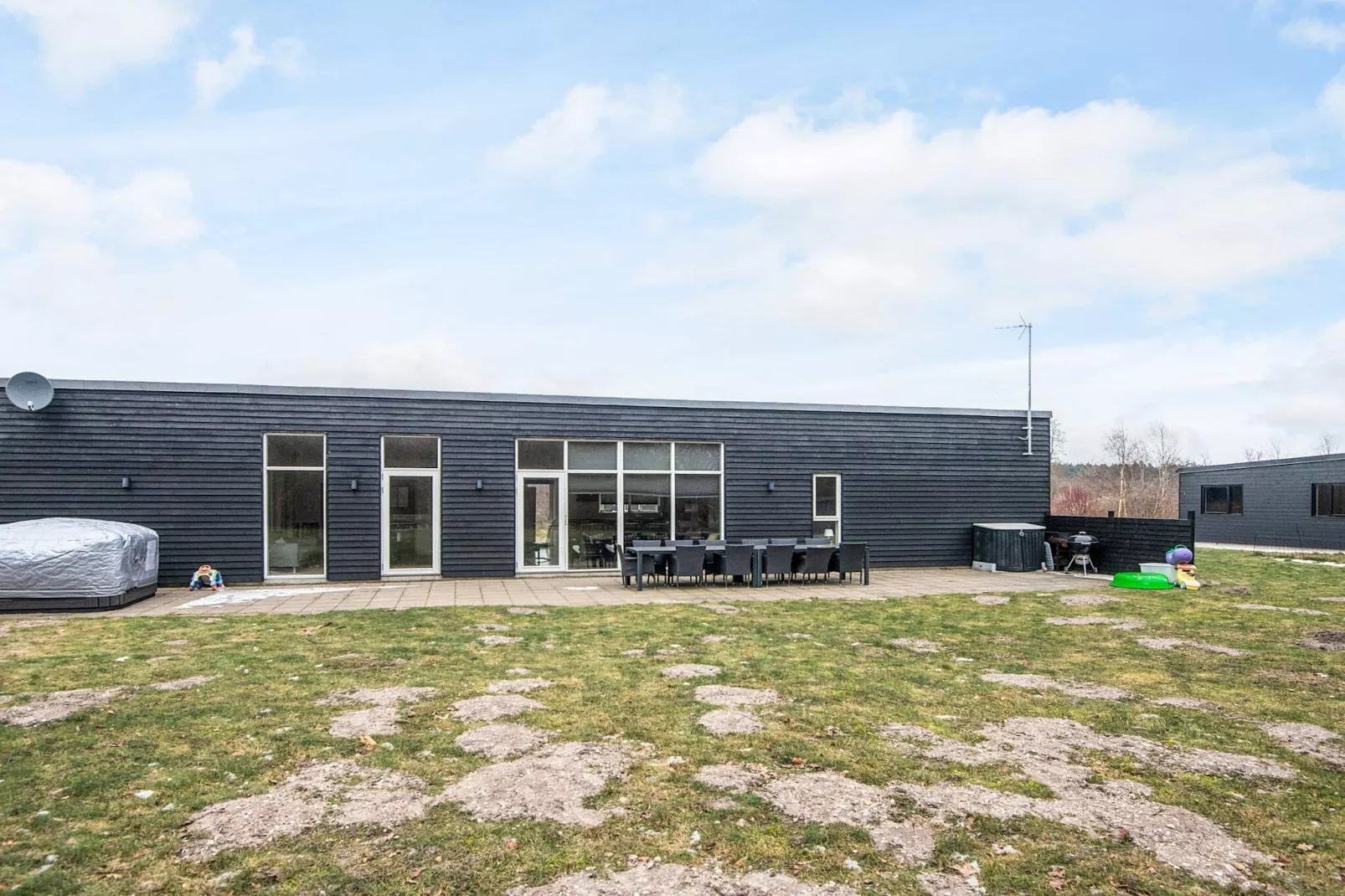 Sommerhaus mit Wellnessbereich-Aussicht