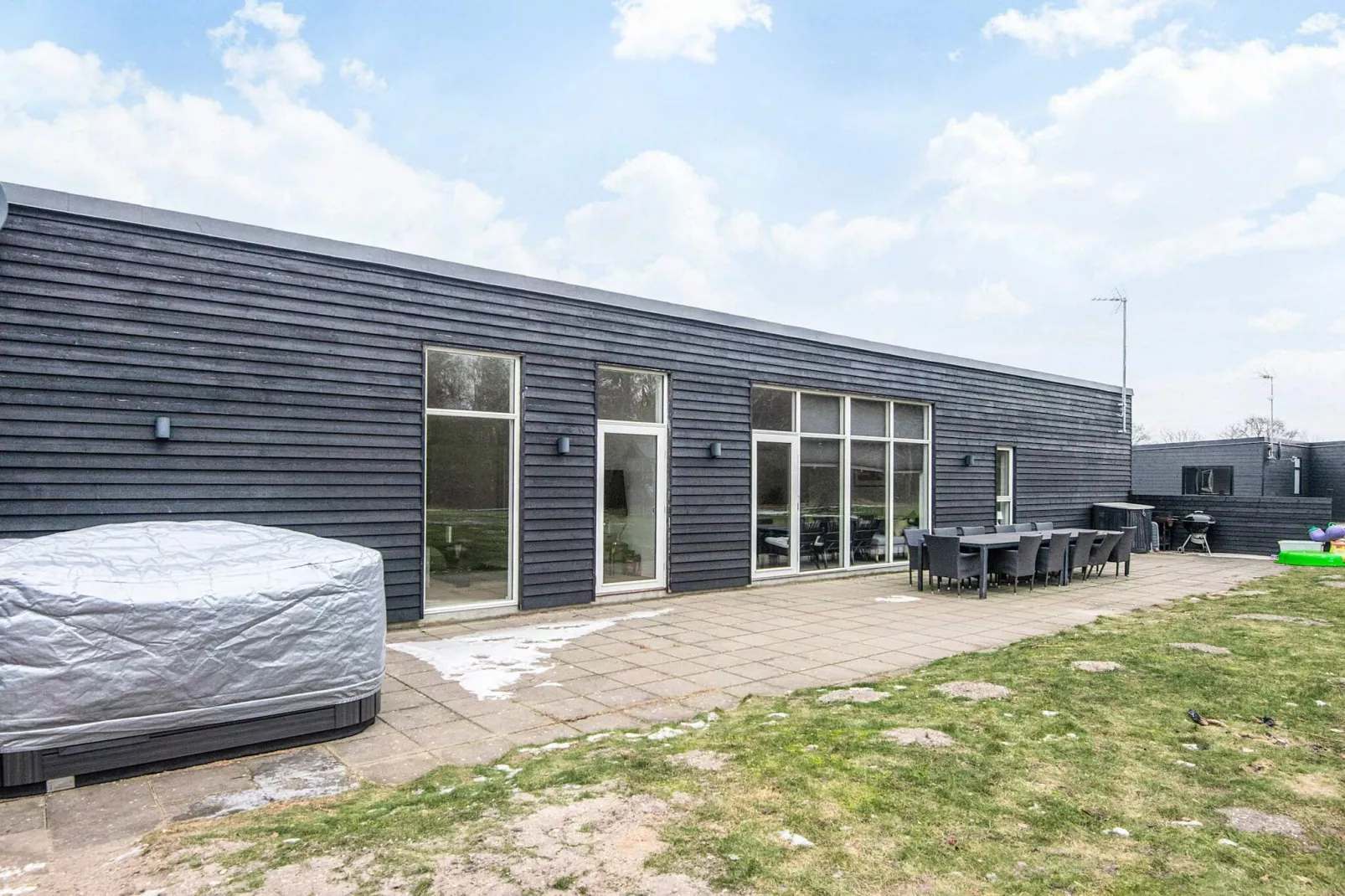 Sommerhaus mit Wellnessbereich-Aussicht