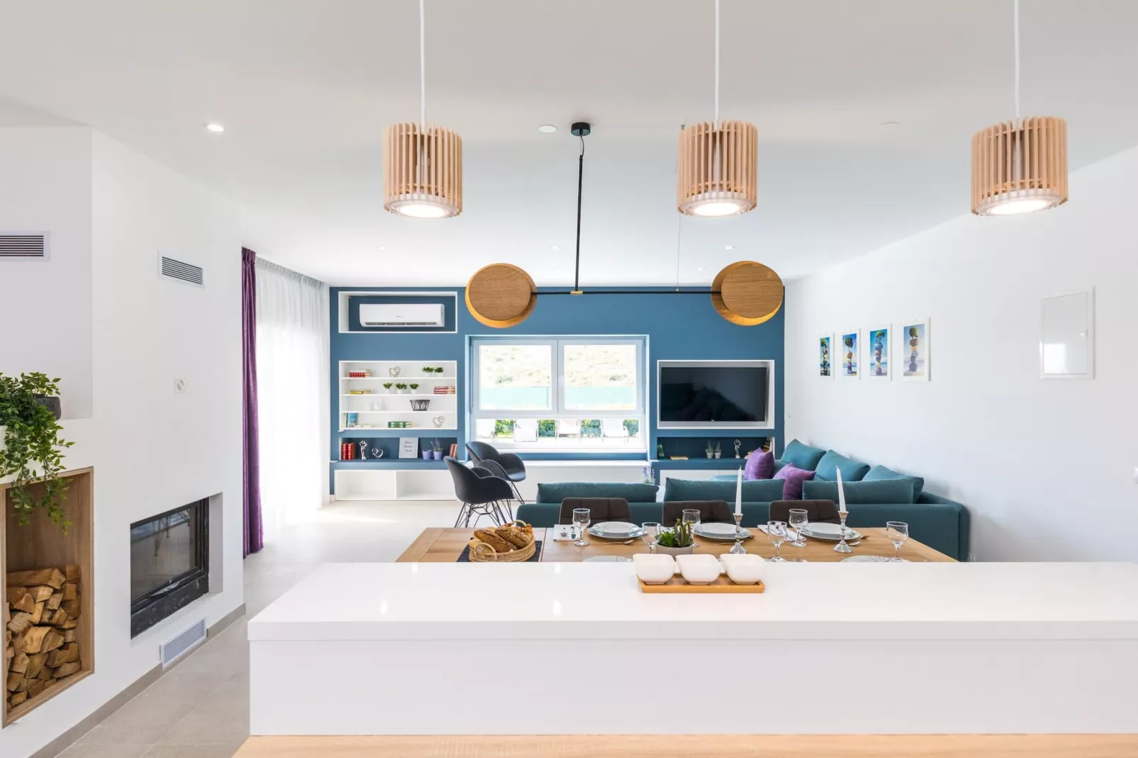 Scenic Elegant Trogir Villa with Pool - Five Bedroom Villa-Wohnzimmer