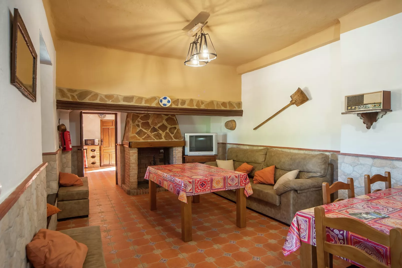 Cortijo El Llano-Wohnzimmer