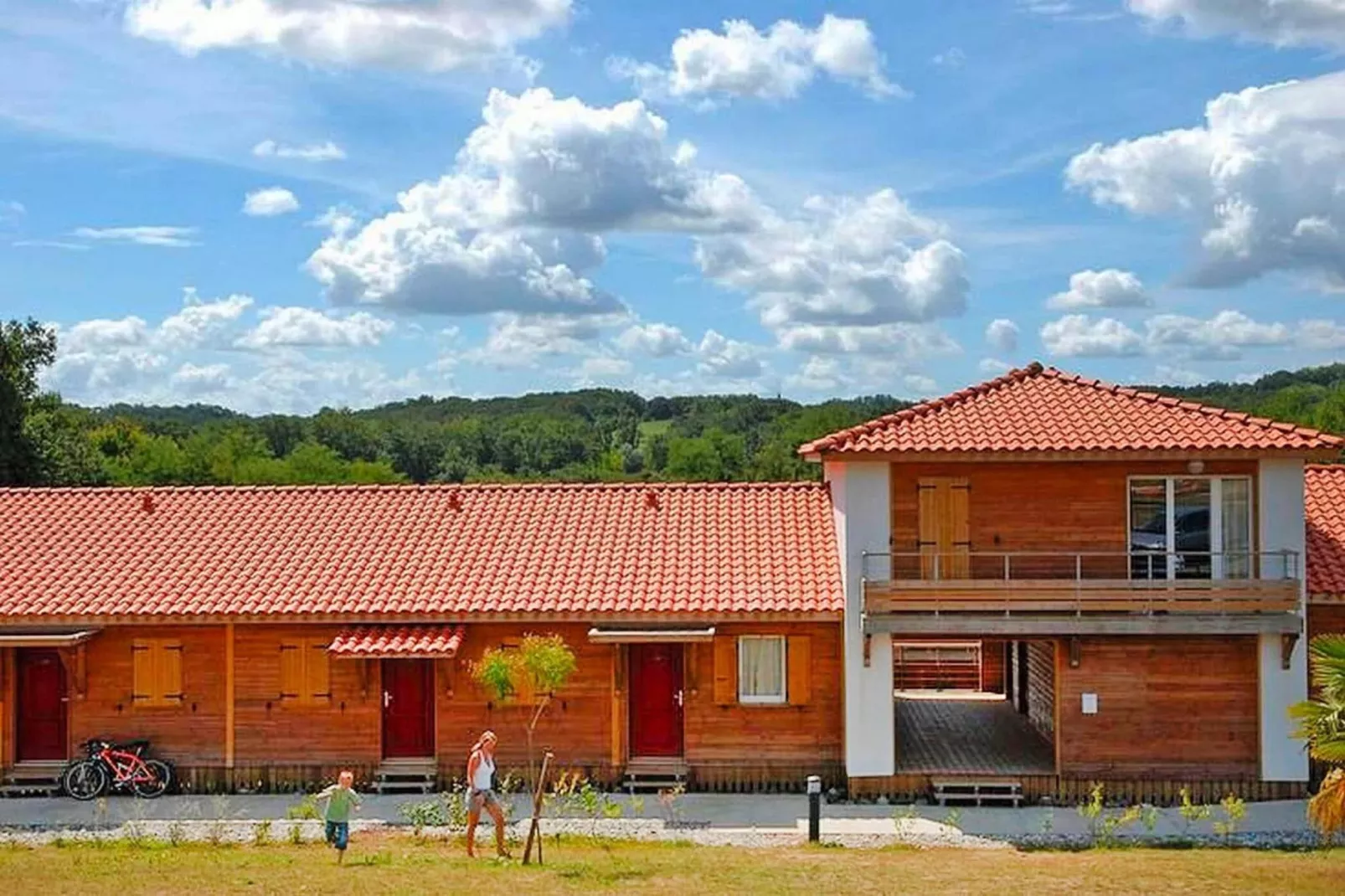 Residence Les Hameaux de la Chalosse Cassen // 3pcs 6 pers - Extérieur été