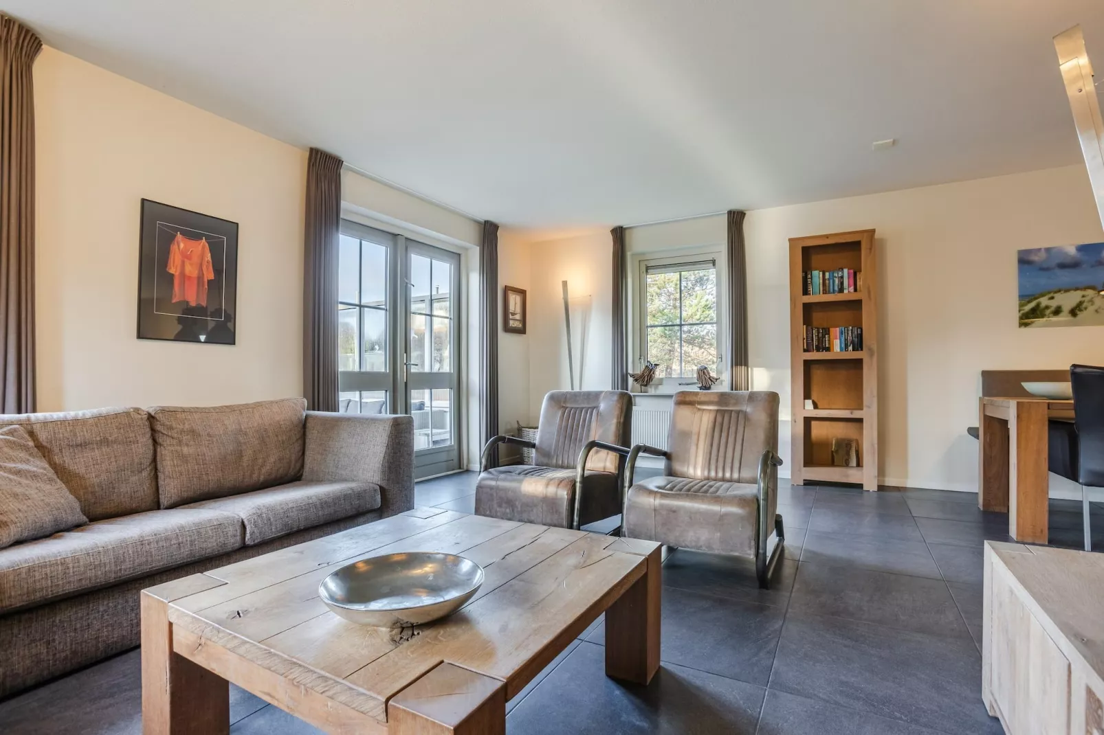 Boomhiemke Engelsmanduinvilla 6-Wohnzimmer