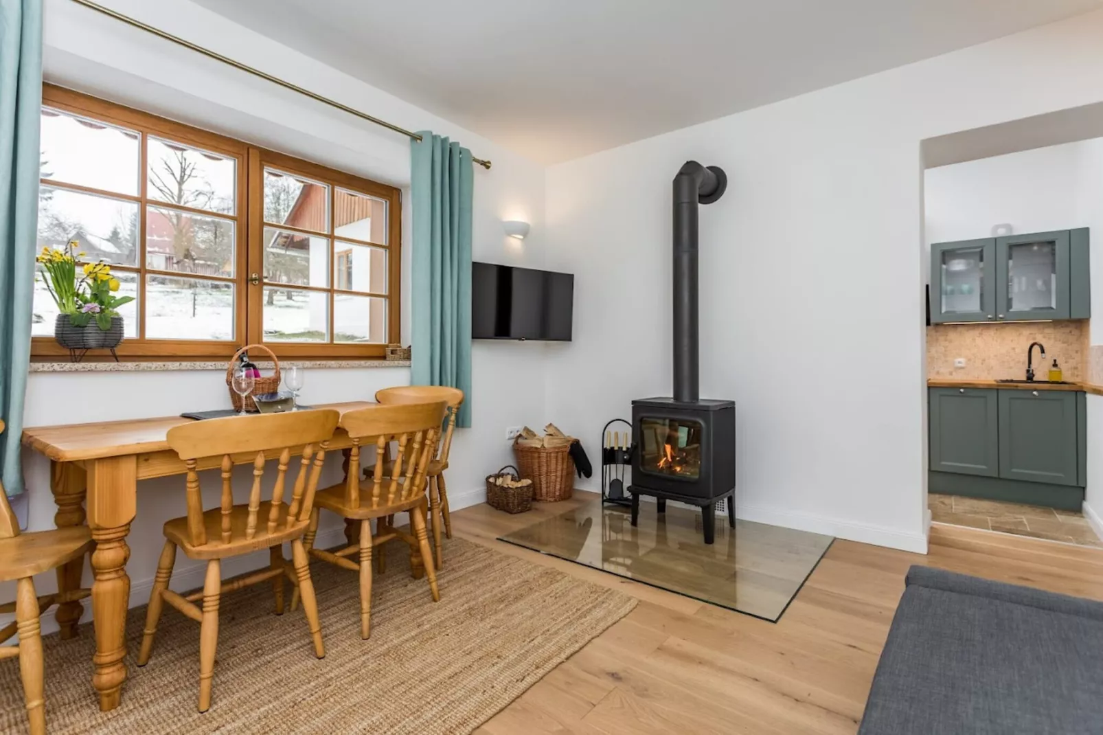 Vysoke nad Jizerou KDS007-Salle à manger