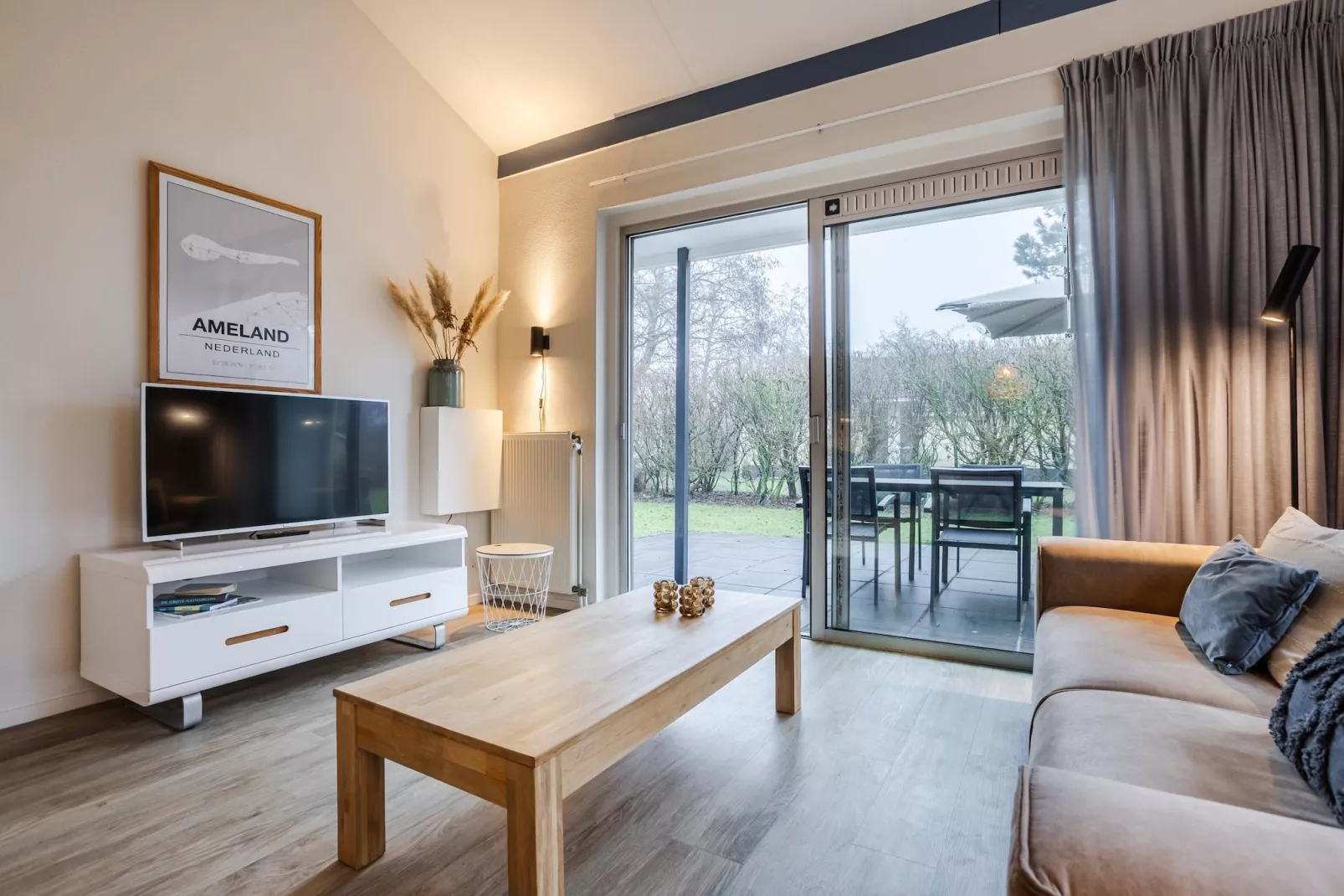 Boomhiemke Duinbungalow 4-Living room