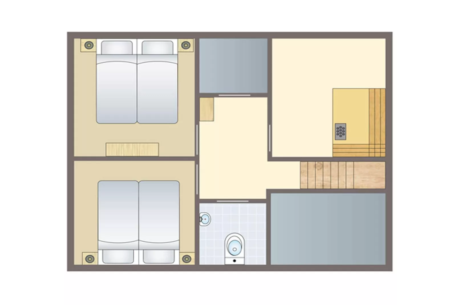 Bungalow 4B1-Plan