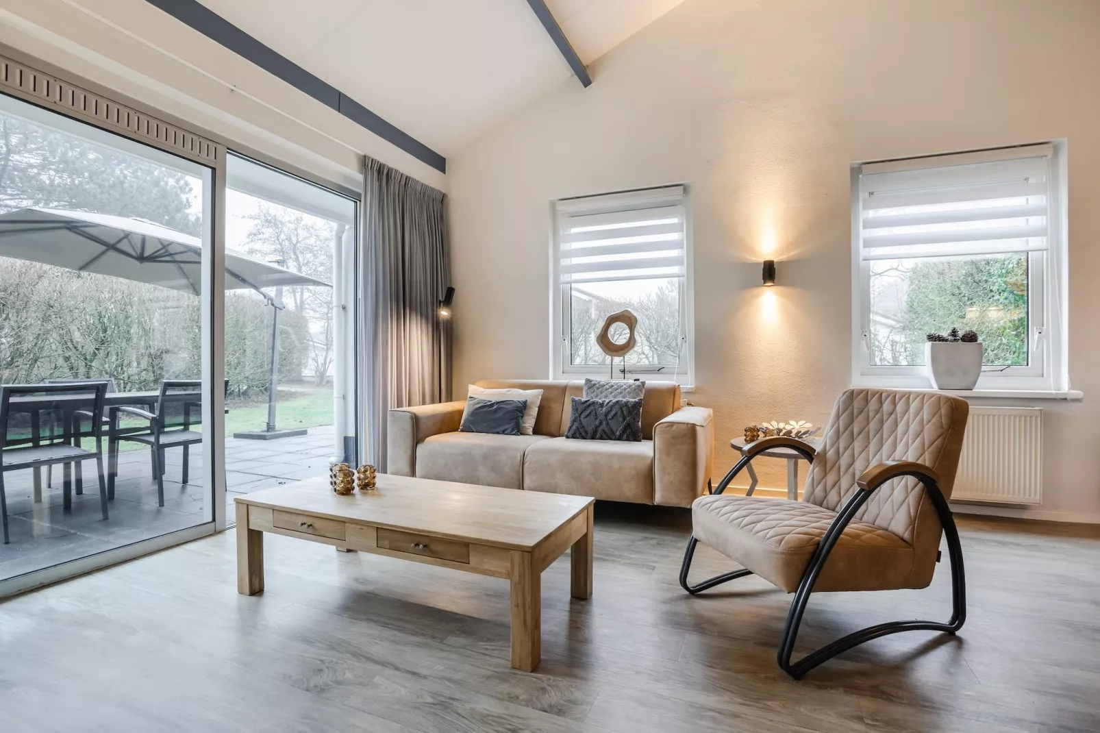 Boomhiemke Duinbungalow 4-Living room