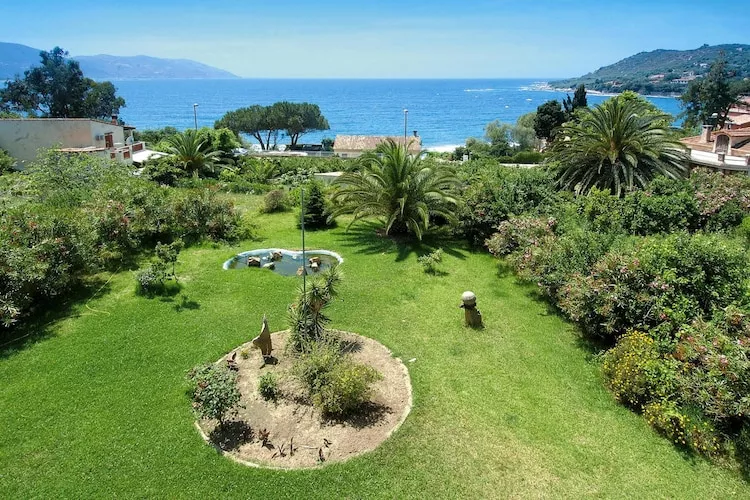 Residence Les Dauphins Tiuccia / Trilo 6 3pcs / avec vue mer-Garten Sommer