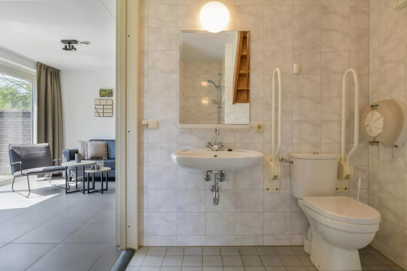 Vakantiepark Reevallis 5-Salle de bain