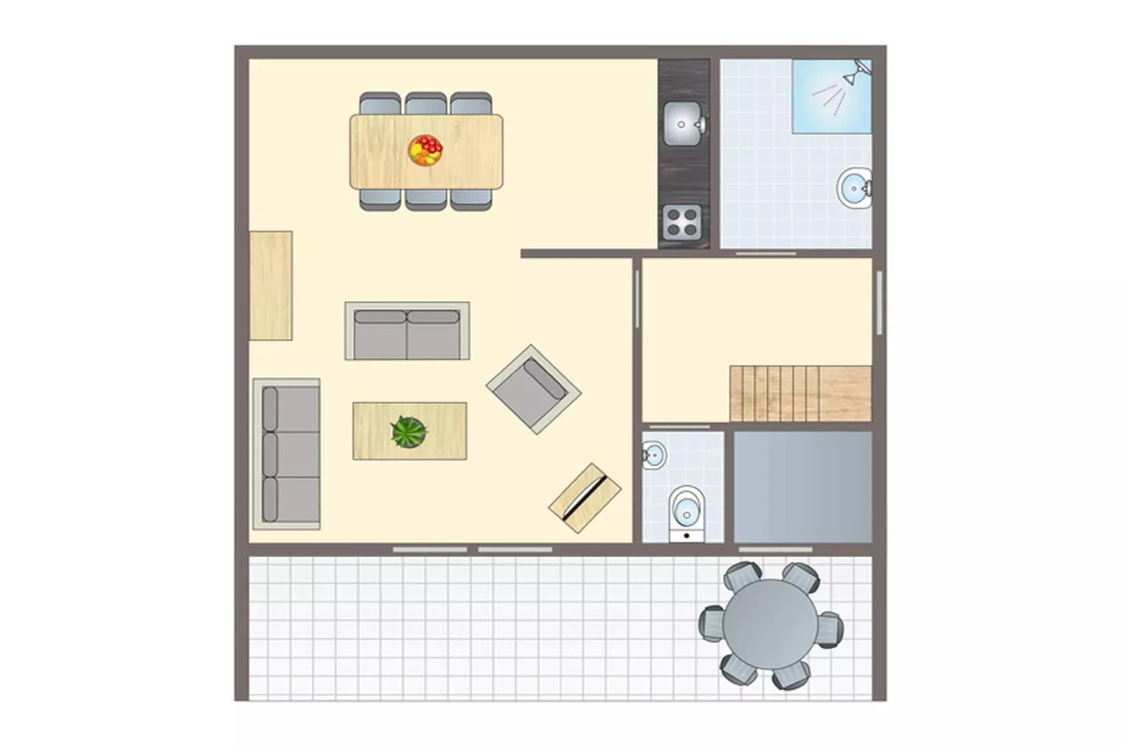 Vakantiepark Reevallis 6-Plan