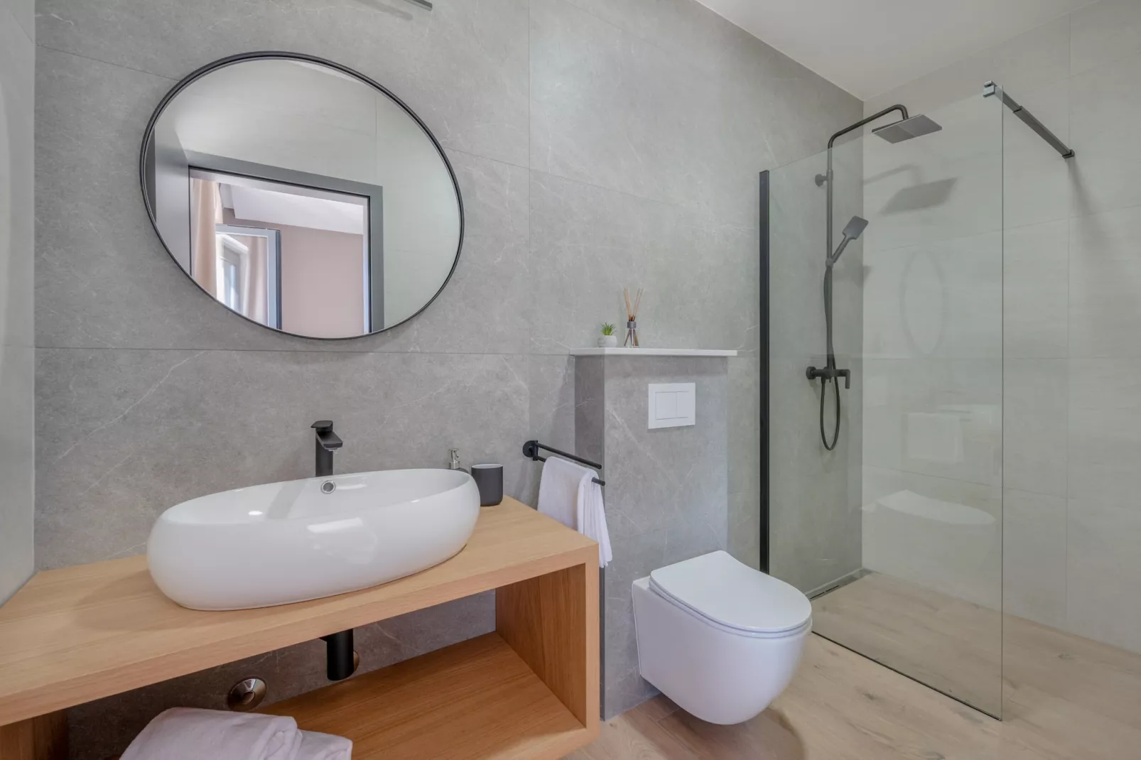 Villa Kalea with pool-Bathroom