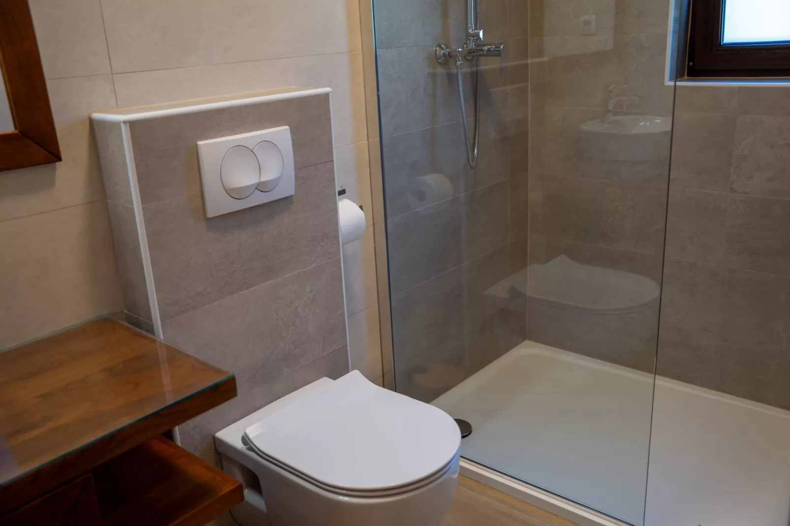 Villa Brusiana with covered heated pool-Salle de bain