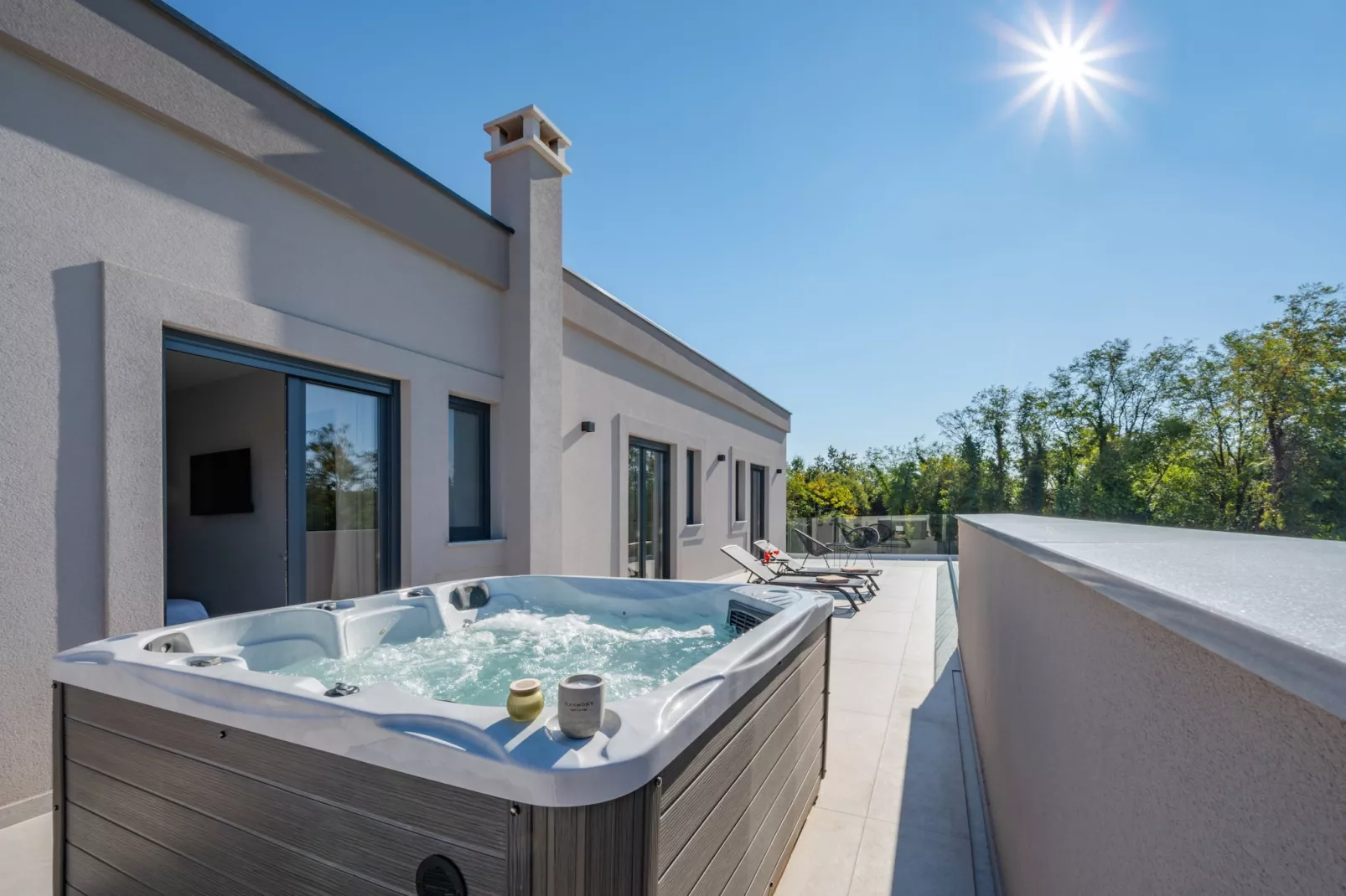 Villa Kalea with pool-Terrace