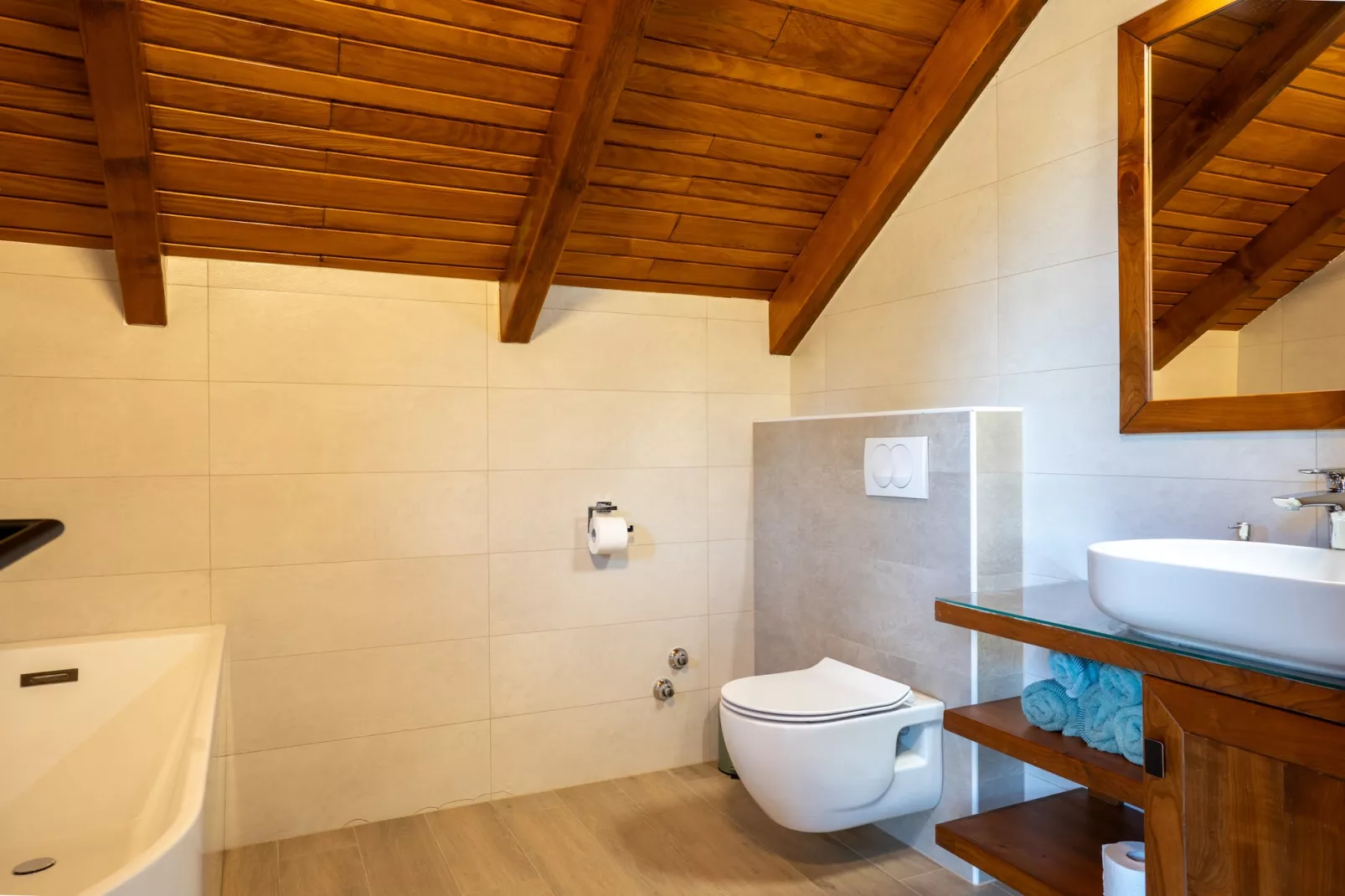 Villa Brusiana with covered heated pool-Salle de bain