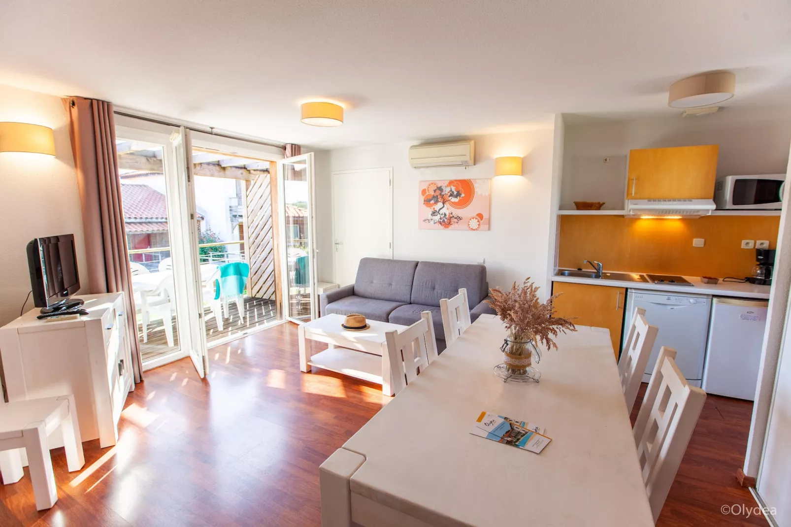 Residence Les Hameaux de la Chalosse Cassen // 4 pcs 8 pers - Salon