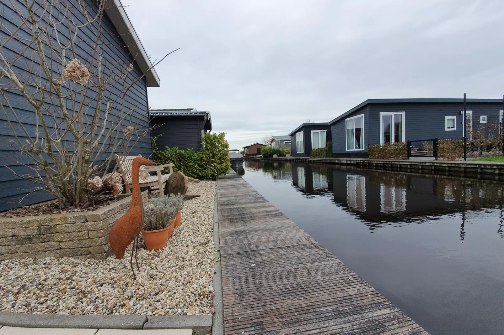 Chalet Resort Venetie Giethoorn-View summer