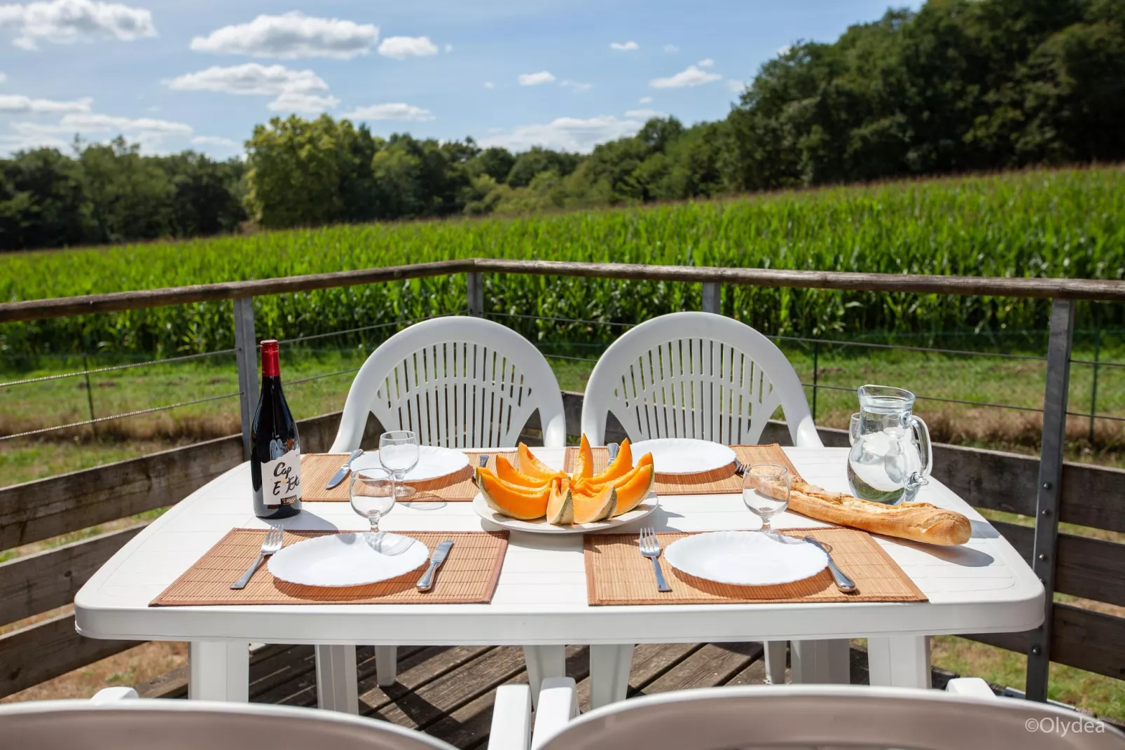 Residence Les Hameaux de la Chalosse Cassen // 3pcs 6 pers - Terrasse / balcon