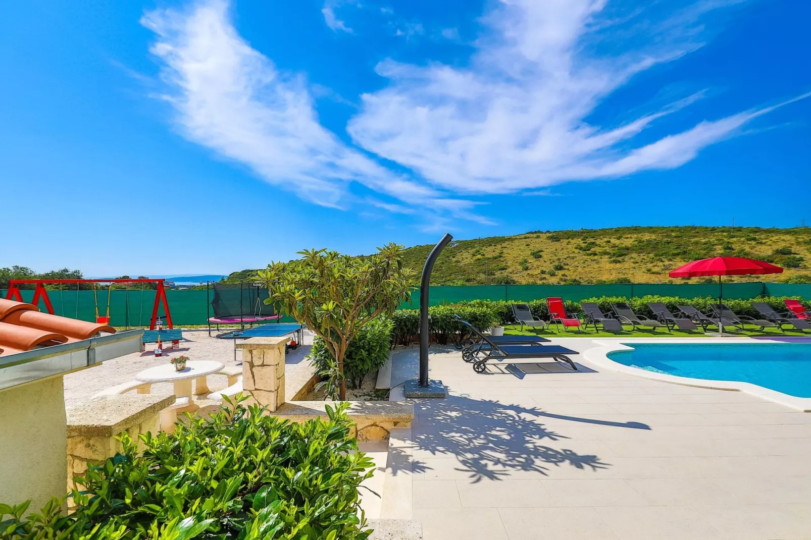 Scenic Elegant Trogir Villa with Pool - Five Bedroom Villa-Im Freien