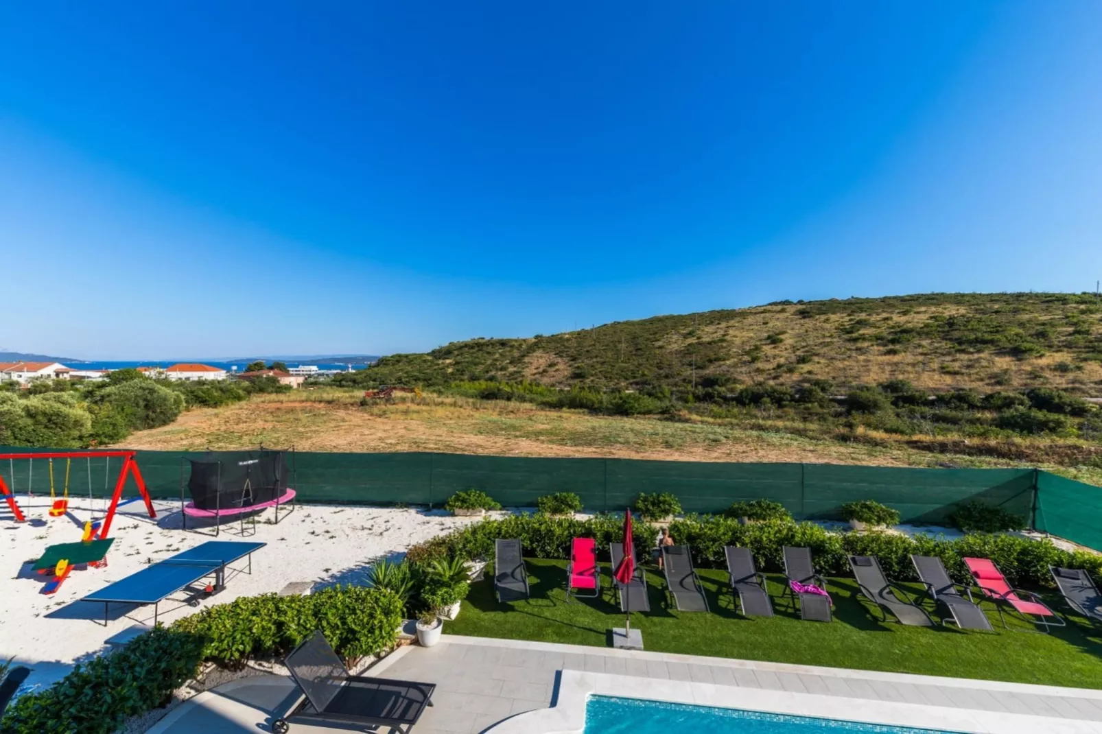 Scenic Elegant Trogir Villa with Pool - Five Bedroom Villa-Im Freien