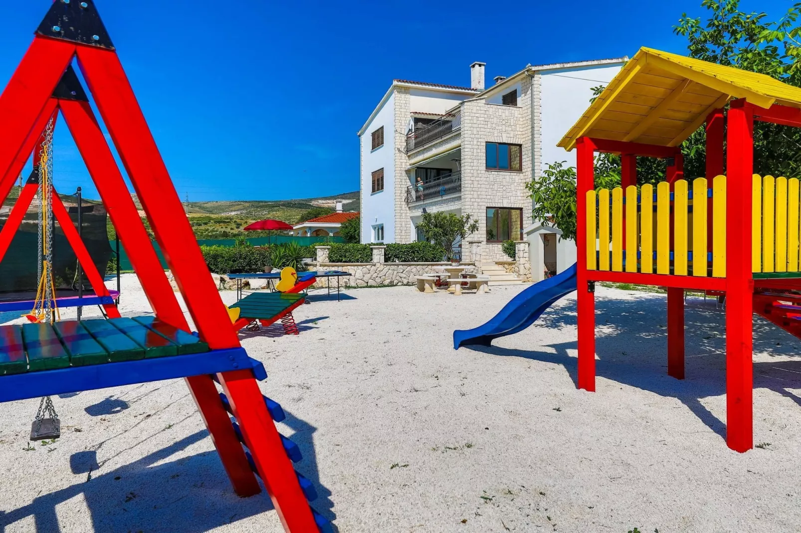 Scenic Elegant Trogir Villa with Pool - Five Bedroom Villa-Im Freien