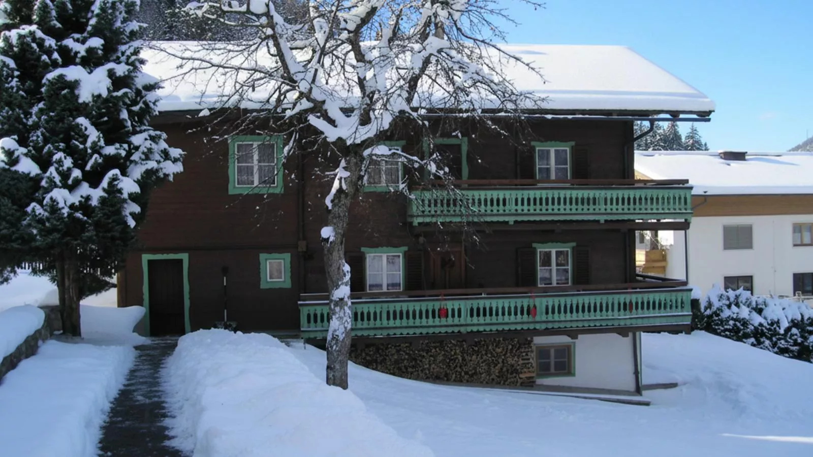 Chalet Anna Bramberg - Exterior in winter