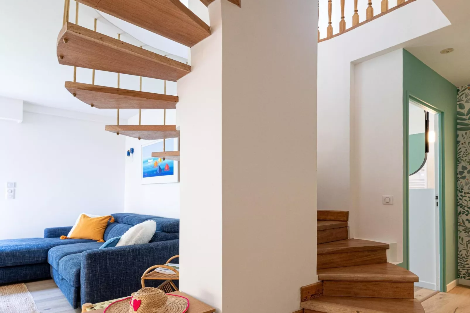 Duplex haut standing vue mer et forêt - Wohnzimmer