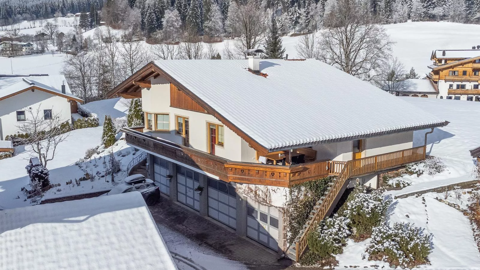 Obinghof-Außenbereich Winter