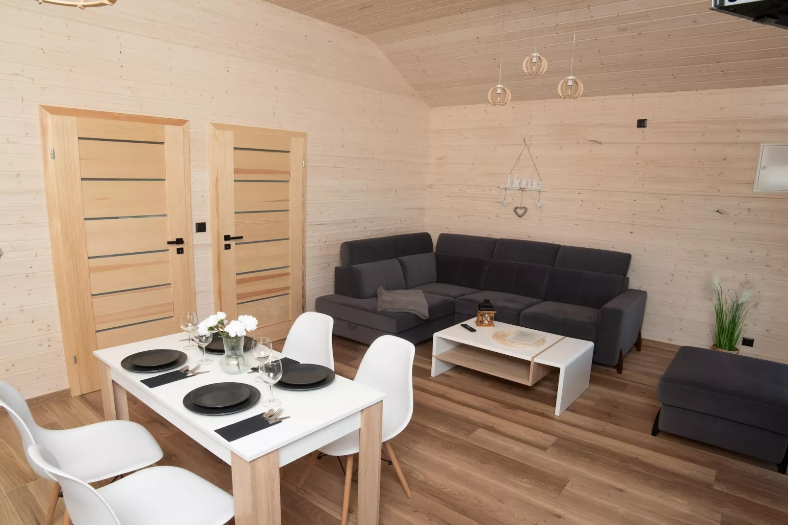 Skandynawskie domki letniskowe dla 4 osób Wicie