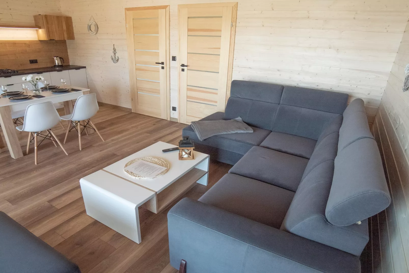 Skandynawskie domki letniskowe dla 4 osób Wicie-Living room