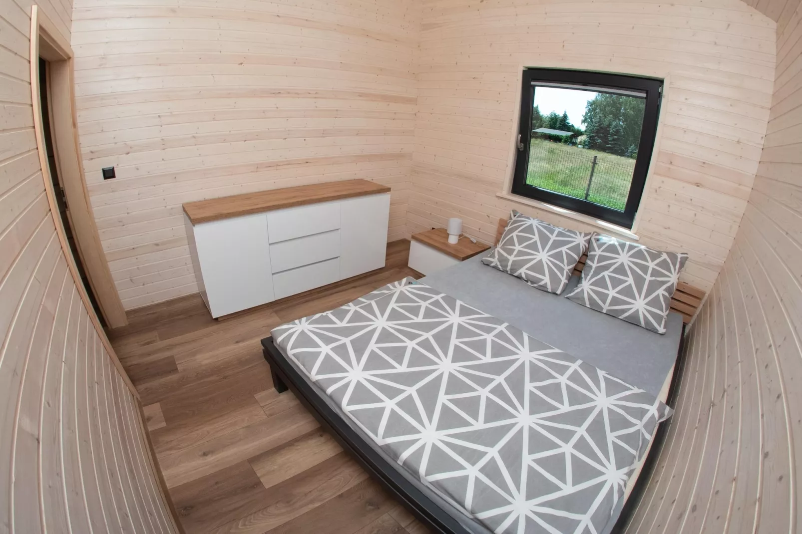 Skandynawskie domki letniskowe dla 5 osób Wicie-Bedroom