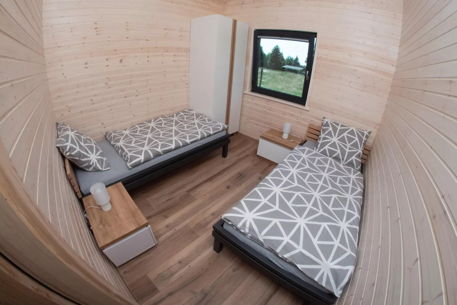 Skandynawskie domki letniskowe dla 5 osób Wicie-Bedroom