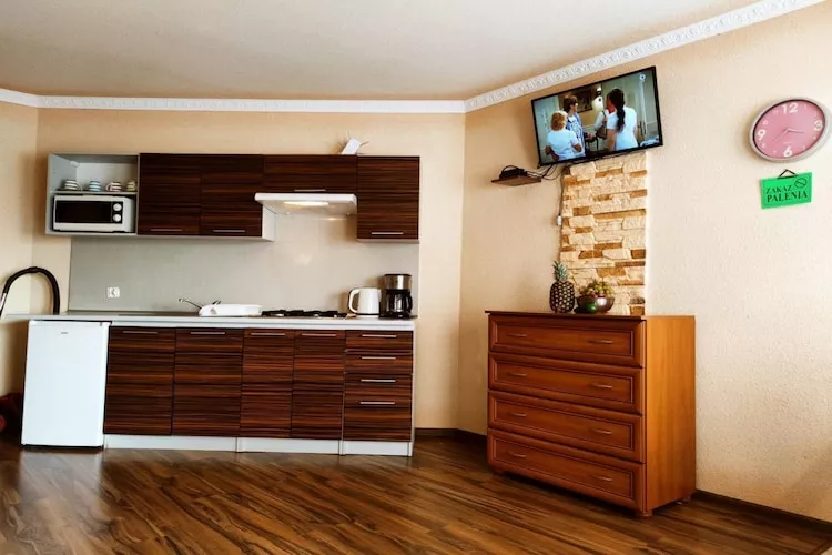 Domki wakacyjne z basenem i jacuzzi Osieki-Küche