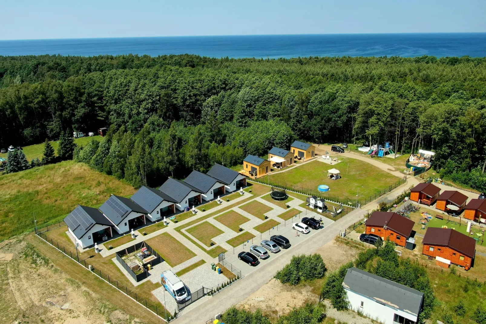 Skandynawskie domki letniskowe dla 5 osób Wicie-Outdoor